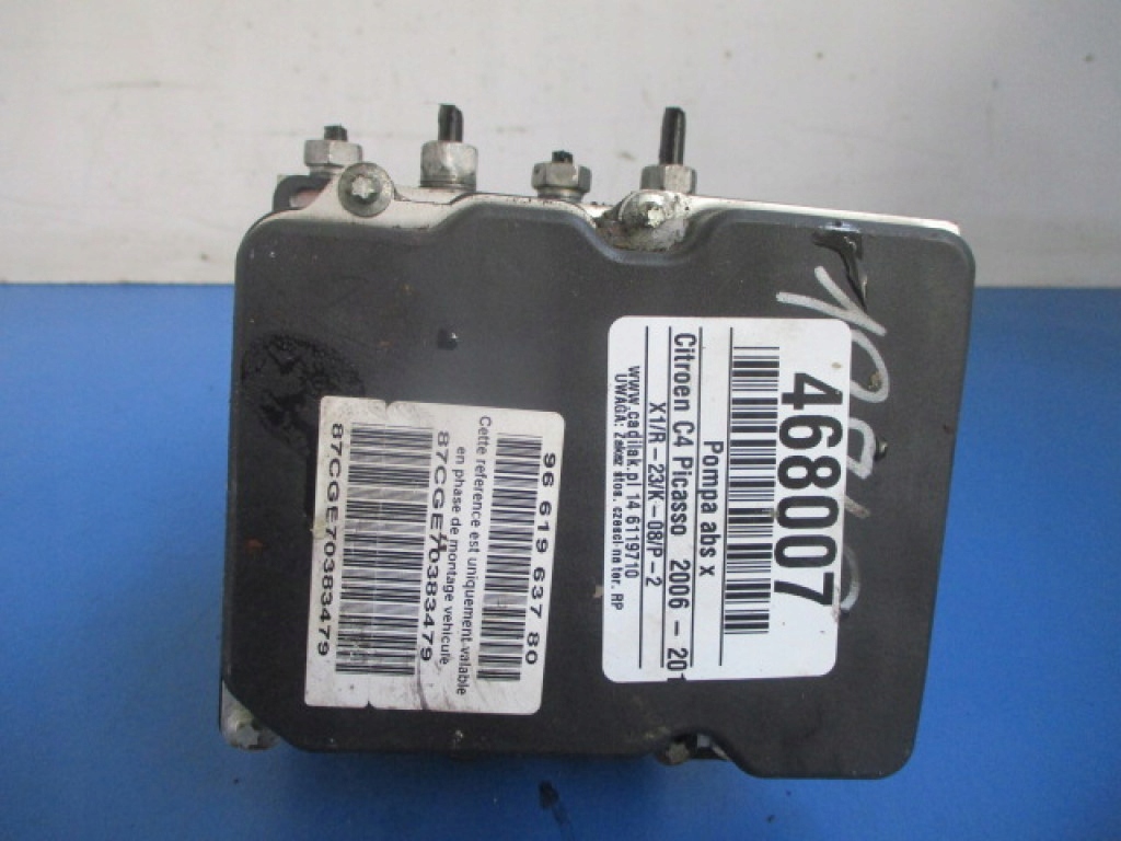 фото №5, Citroen c4 picasso i 1.6hdi насос abs 9660934580 bosch 0265235010