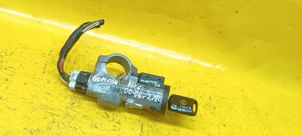 фото №10, Замок зажигания+ ключ nissan almera p12 2,2dci 00-06r