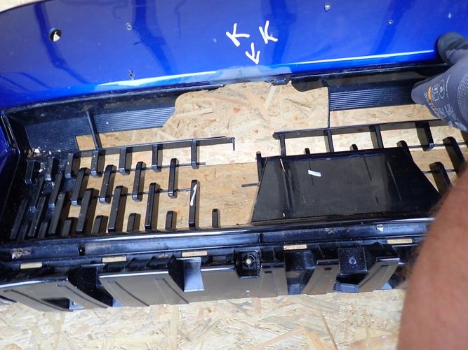 фото №7, Kia ev6 21- бампер передній перед