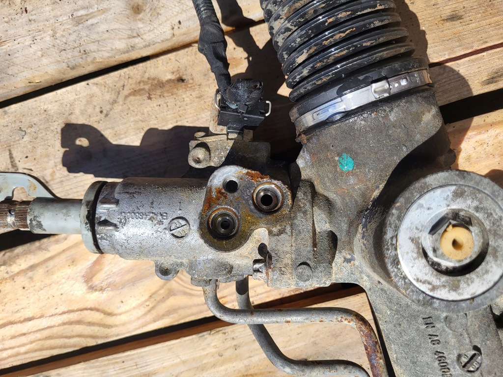 фото №7, Mercedes ml w164 r w251 трансмиссия рулевая рулевая рейка