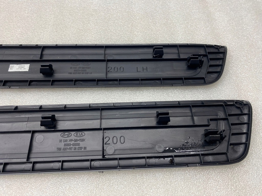 фото №12, Kia niro 2022 комплект набор молдинг порог внутренних