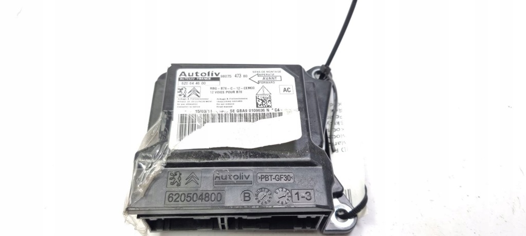 фото №1, Датчик подушка безопасности 9807547380 citroen c4 picasso