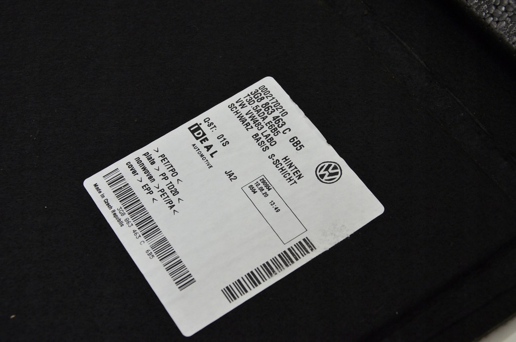 фото №10, Vw arteon fl shooting обивка багажника l+r 3g7