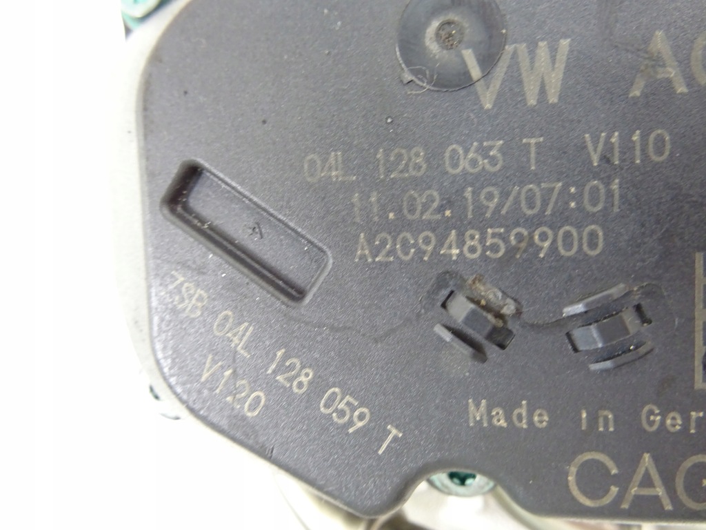 фото №12, Skoda karoq 1.6 tdi дросельна заслінка корпус 04l128687e 04l128059t 04l128063t