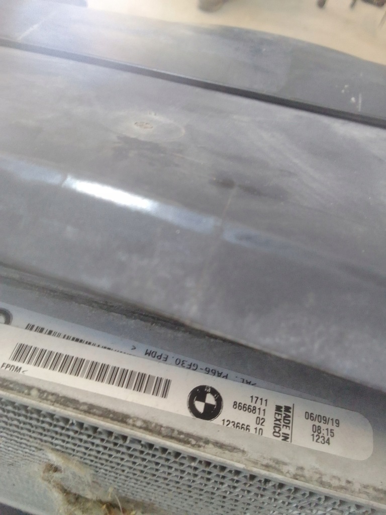 фото №12, Bmw 3 g20 vii 18- радиатор вентилятор 2.0b usa