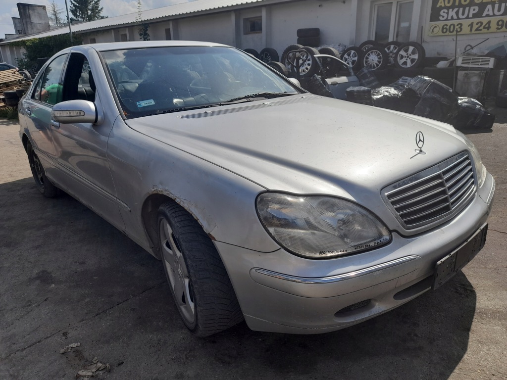 фото №13, Mercedes s 320 w220 капот крышка двигателя 744