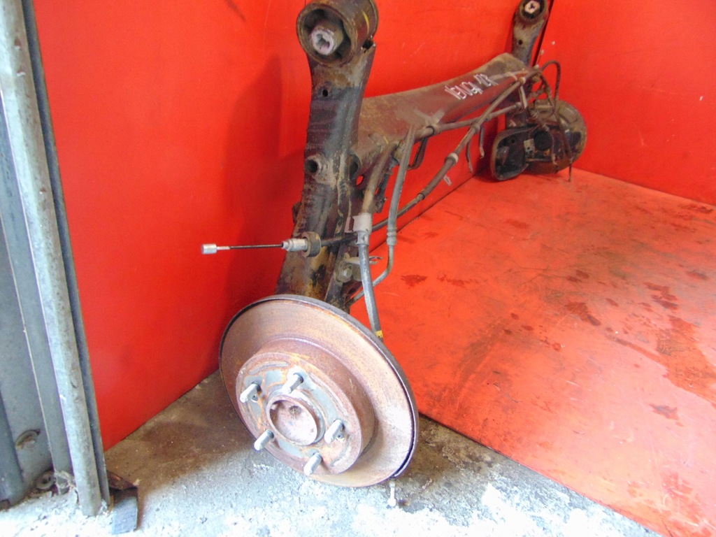 фото №3, Kia venga yn балка підвіска задня oś вісь ступиця