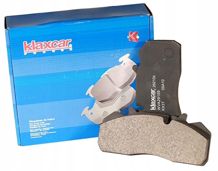 фото №1, Klaxcar гальмівні колодки гальмівні daf lf 55 renault midlum