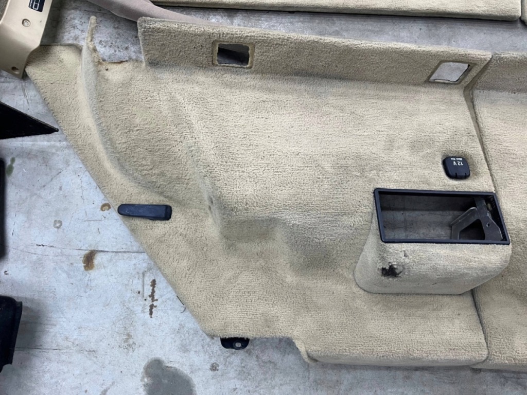 Сиденья mercedes w210 kombi 95-02r. заднее сиденье задняя обшивки дверь комплект кожа Оригинал