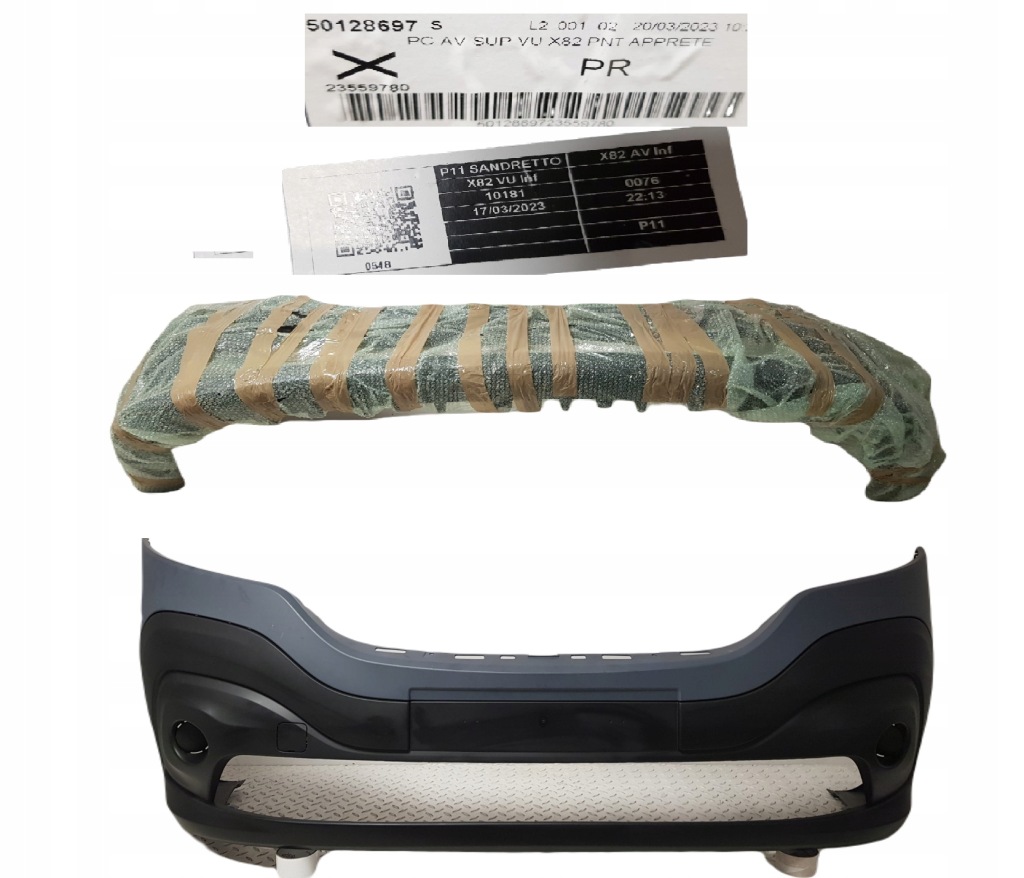 Купити Fabrycznie новий оригінальний бампер передній перед renault trafic iii 3 14-19