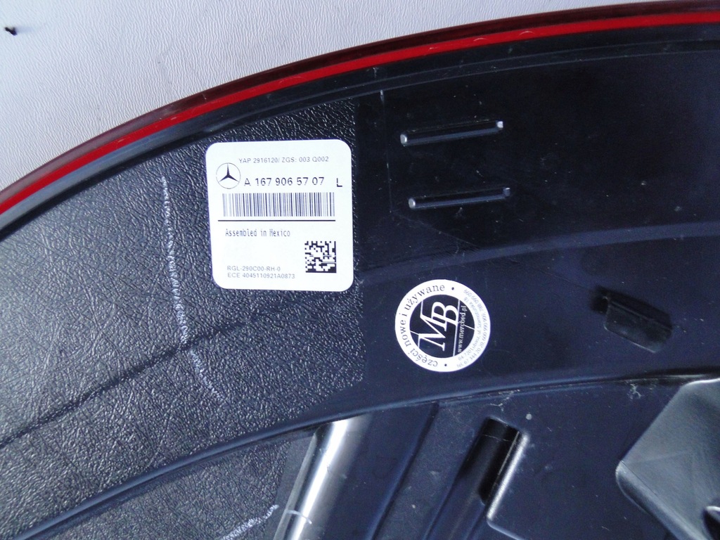 фото №11, Mercedes gle 167 w167 coupe лампа задняя левая