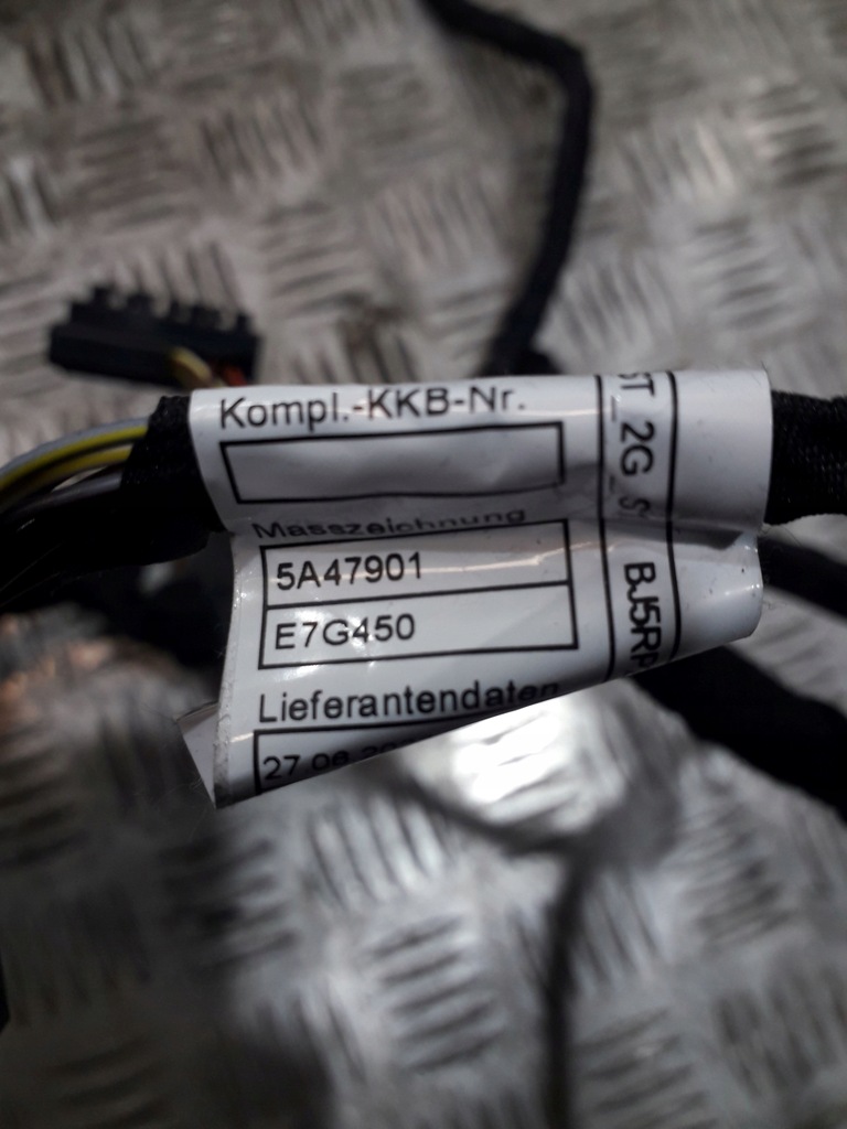 фото №8, Bmw g05 g07 f95 замок дверь правый перед доводчик жгут 7477702 7444678