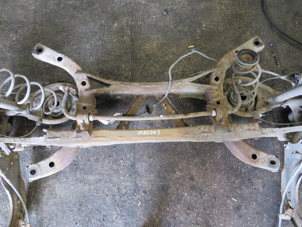 фото №3, Балка підвіска oś задня mazda 3 bm 13-