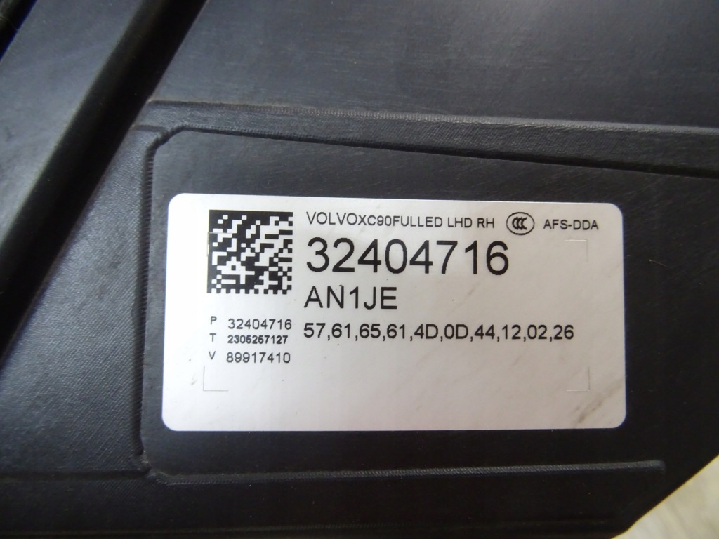 Volvo xc90 2 full led active high beam 14- фара правый  перед 32404716 llu с Разборки