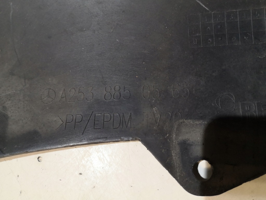 фото №9, Накладка бампера перед mercedes glc w253 x253