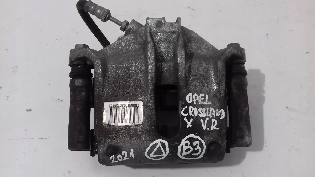 фото №1, Opel crossland x 2019 суппорт тормозной правый перед