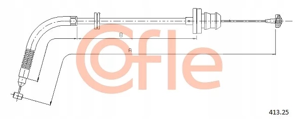 Купить Трос газа 413.25/cof 413.25