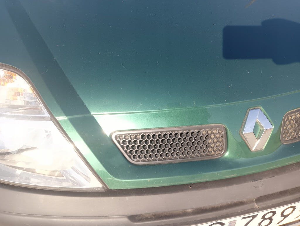 фото №6, Renault scenic i 1 fl 99-03 капот кришка двигуна зелений