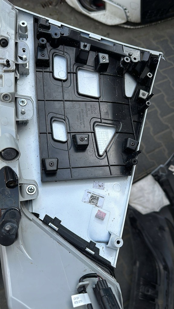 фото №9, Kia ev6 2021- бампер задняя задний