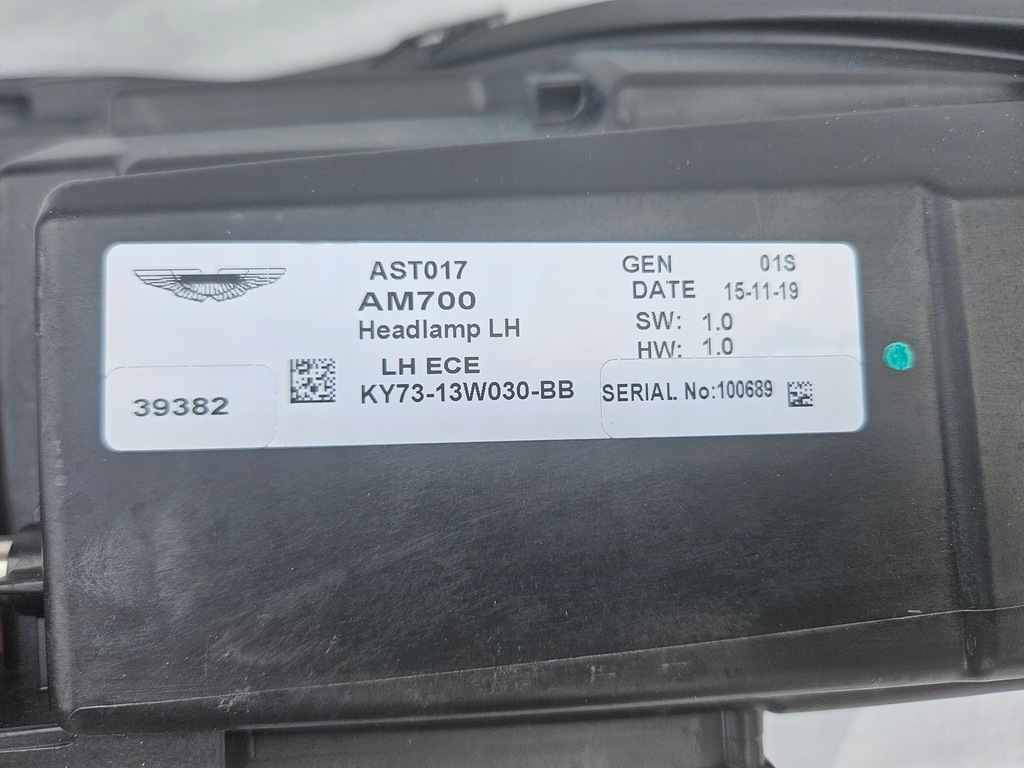 фото №8, Aston martin dbs лампа левая комплектная lub правая nowa