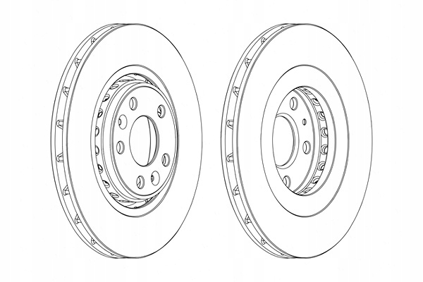 фото №7, 2x диск тормозная перед l/p renault clio iv espace v grand scenic iii