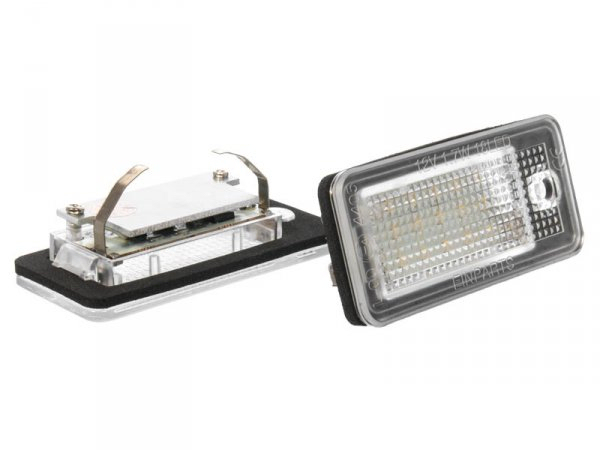 фото №5, Audi a4 b6 avant набор led салон панель logo