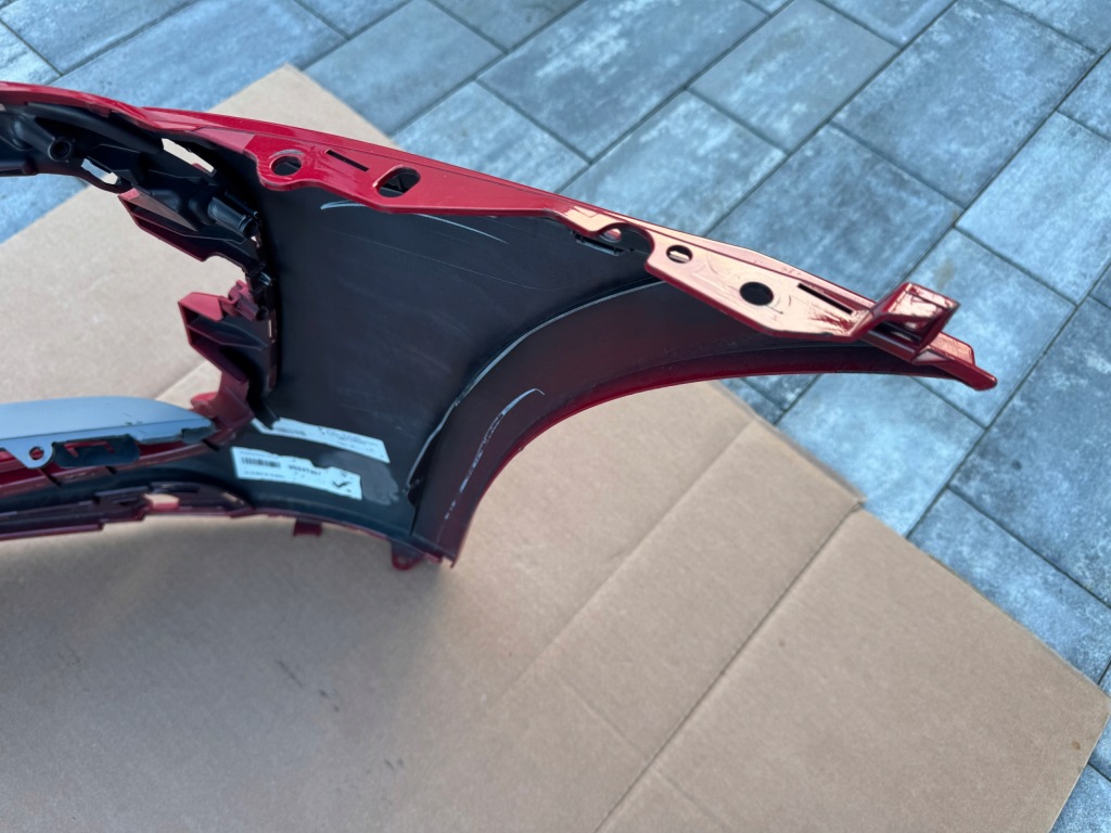 Бампер перед porsche macan 95b gts ii lift 2021 оригінал ні клеєний Недорого