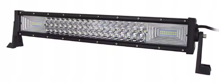 Лампа робоча протитуманна фара dalekosiężna 12v 24v 270w 90x led wygięta łuk 53cm Київ