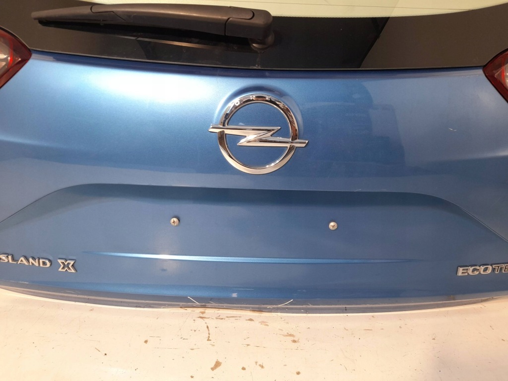 Opel crossland x крышка багажника задняя niebieska 2019 rok h163 царапины Недорого