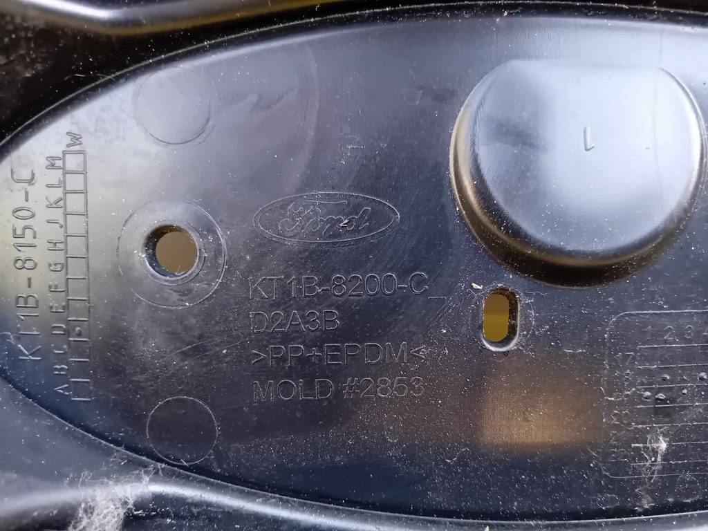 фото №7, Ford transit connect решітка радіатора решітка радіатора mk2 lift kt1b-8200-c