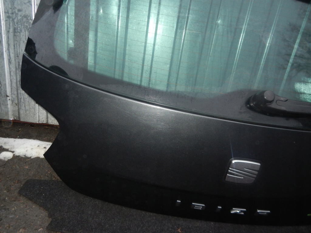 фото №8, Крышка багажника багажника задняя комплектная seat ibiza iv w7z hb