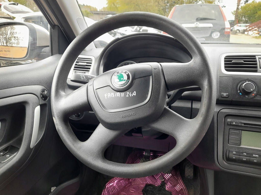 фото №11, Skoda fabia ii повітропровід подушка безпеки водія