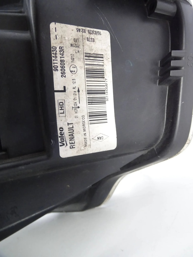 фото №7, Лампа передняя левая dacia sandero logan ii lift led 260608143r