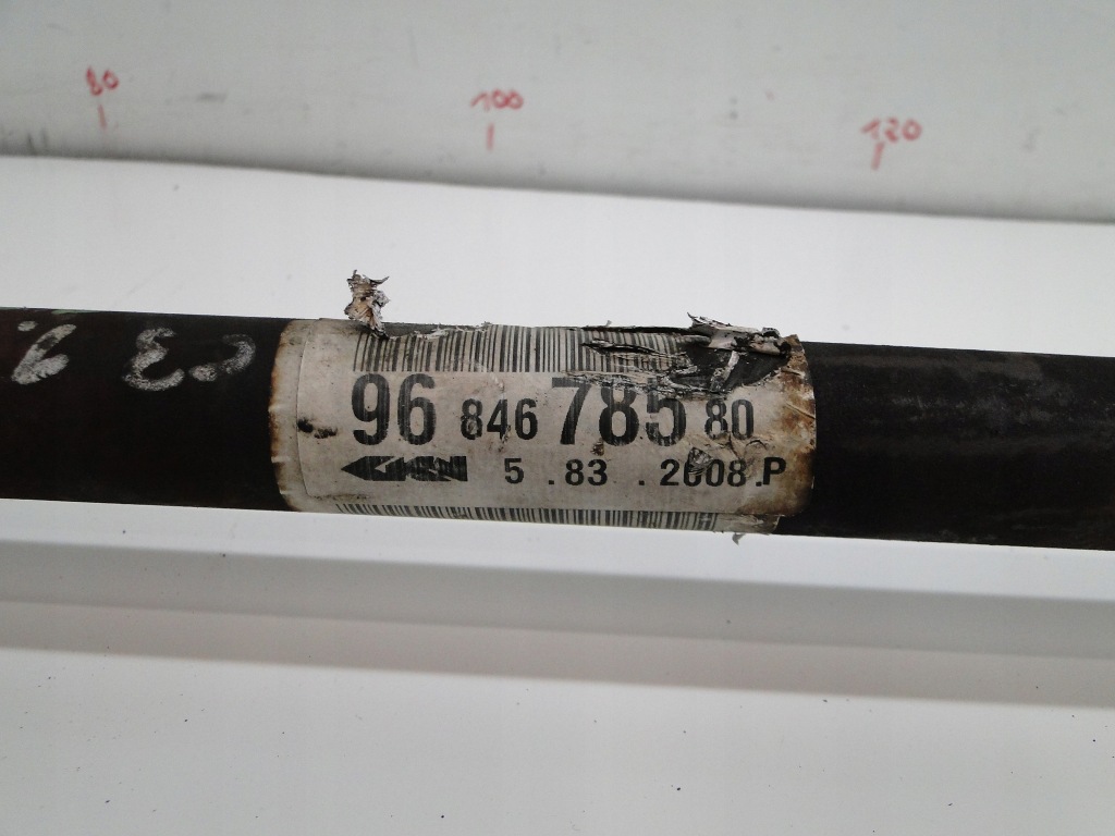 фото №5, Citroen c3 i 1.4hdi приводной вал правая 9684678580