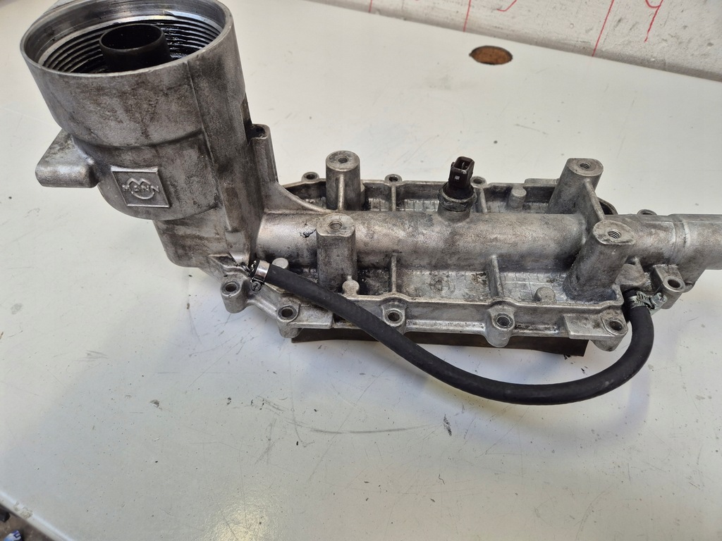 фото №9, Радиатор масла теплообменник тепла основание фильтра bmw e38 e65 740d 4.0d m67