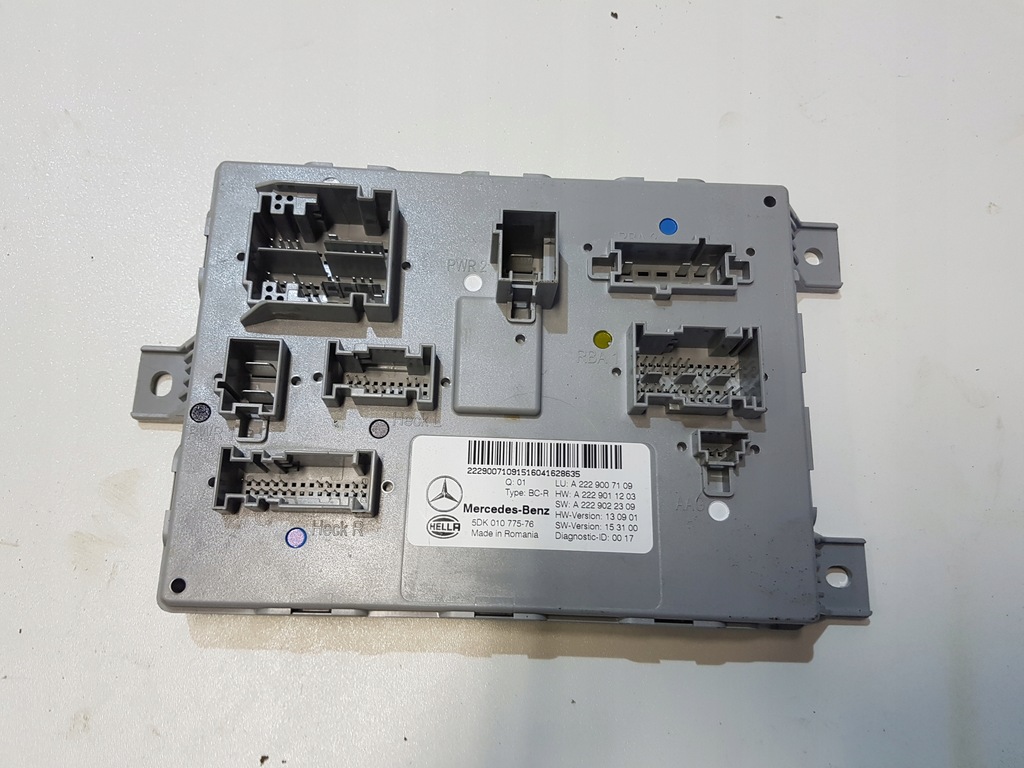 фото №1, Модуль блок керування комфорту sam mercedes-benz оригінальний номер a2229007109