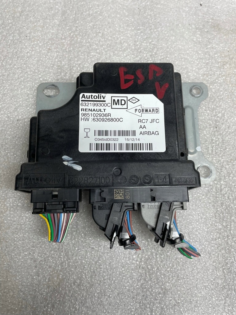 фото №1, Датчик подушек подушка безопасности espace v 5 985102936r org