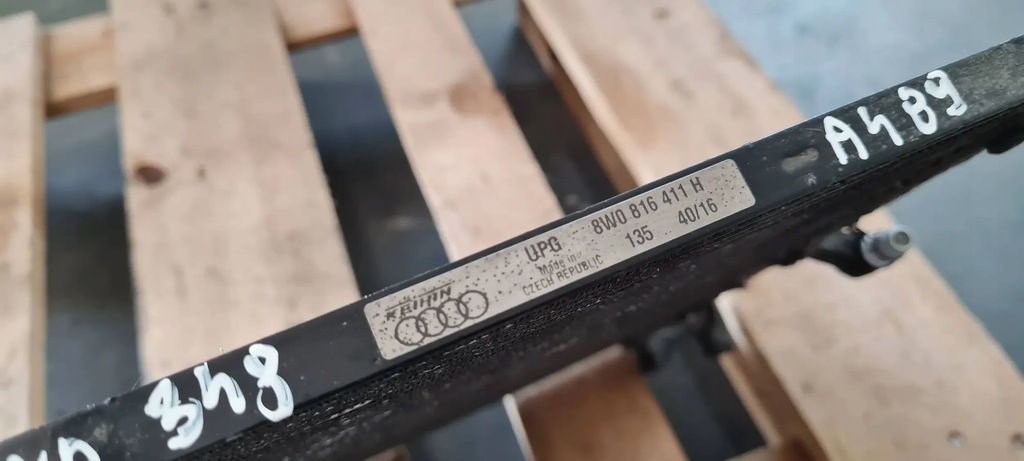 фото №12, A4 b9 8w радіатор кондиціонера 8w0816411h a5 8w