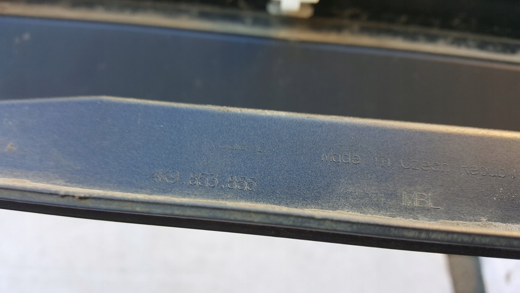 фото №12, Молдинг порог левая audi a6 c8 allroad 4k9853855