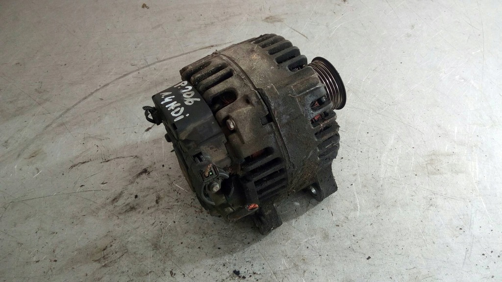 фото №1, Генератор peugeot 206 1.4 hdi 9646476280