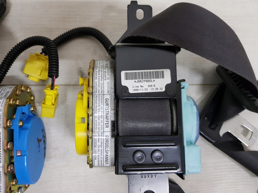 фото №6, Ремені безпеки натягувачі kpl honda s2000 99-09