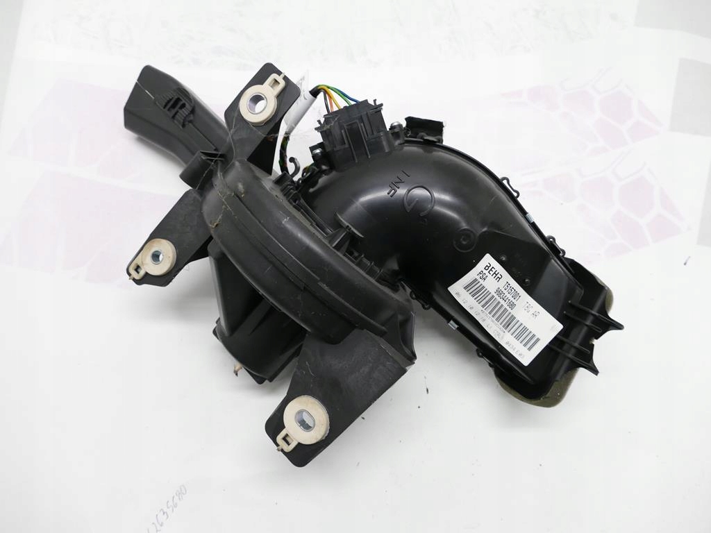 фото №4, Peugeot 5008 повітродувка обдув ліва вентилятор