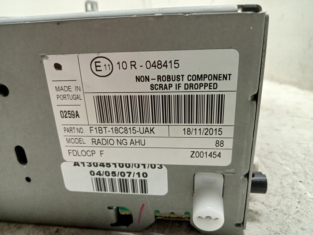 фото №7, Ford c-max mk2 радио навигация дисплей жгут