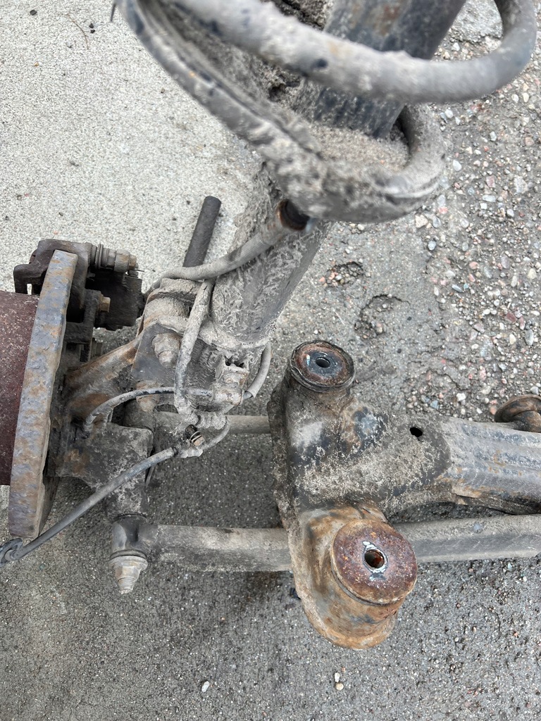 фото №10, Hyundai tucson i 04- балка oś подвеска задняя kpl