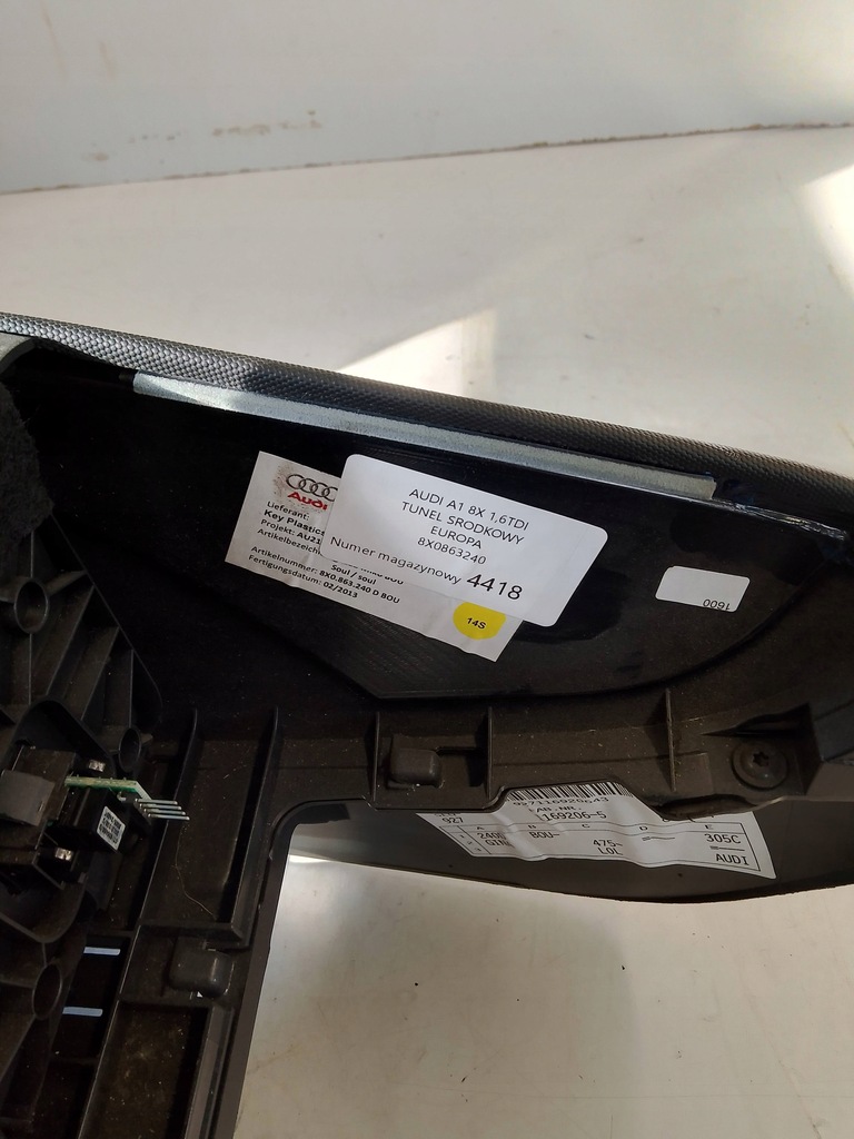 фото №10, Audi a1 8x 1.6 tdi тунель середній 8x0863240
