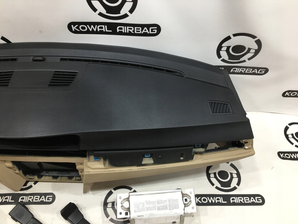 фото №5, Bmw 3 e90 e91 e92 e93 панель приладів консоль подушка безпеки натягувачі оригінал демонтаж