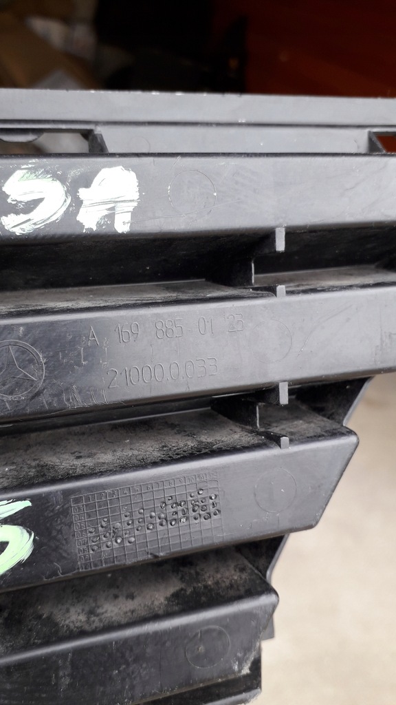 фото №8, Mercedes-benz оригинальный номер a1698850123 решётка радиатора решётка бампера classe