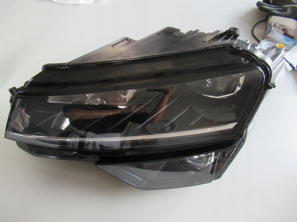 фото №1, Лампа левая перед skoda karoq full led