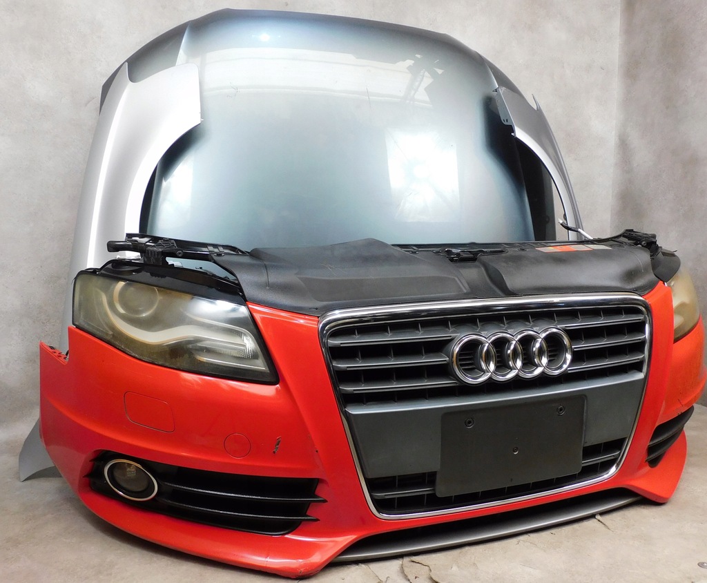 фото №5, Audi a4 b8 8k s line kompletny перед бампер лампи капот pas ксенон