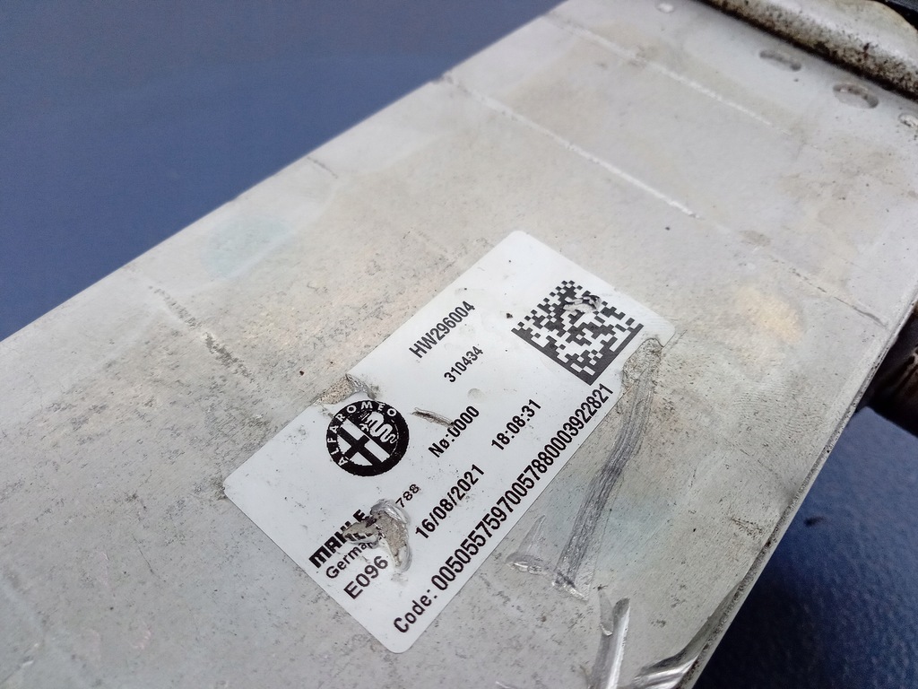 фото №5, Alfa romeo stelvio qv 2.9bt интеркулер правый